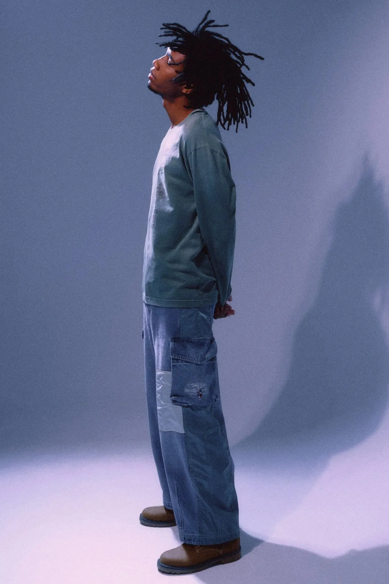 Neota Loose Cargo Jeans sold by AlphaStyle product image thumbnail 3