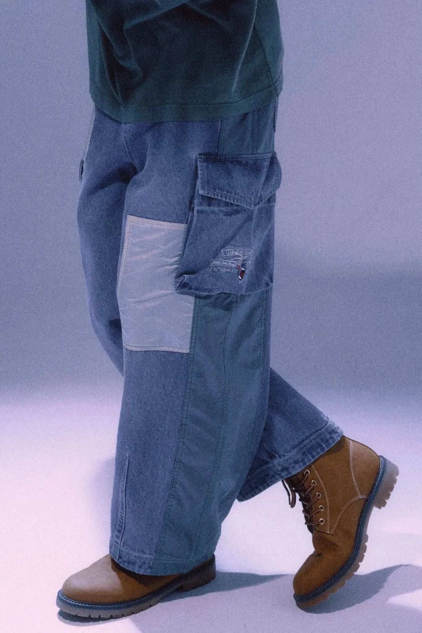 Neota Loose Cargo Jeans sold by AlphaStyle product image thumbnail 2