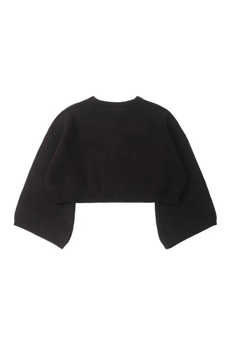Paonia Flare Sleeves Knitted Top sold by AlphaStyle product image thumbnail 5