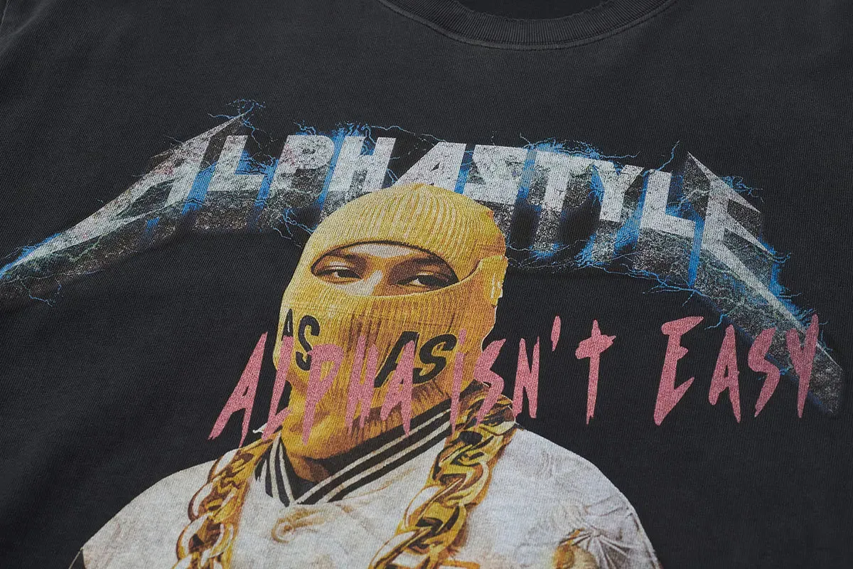 Ness Vintage Tee sold by AlphaStyle product image thumbnail 4