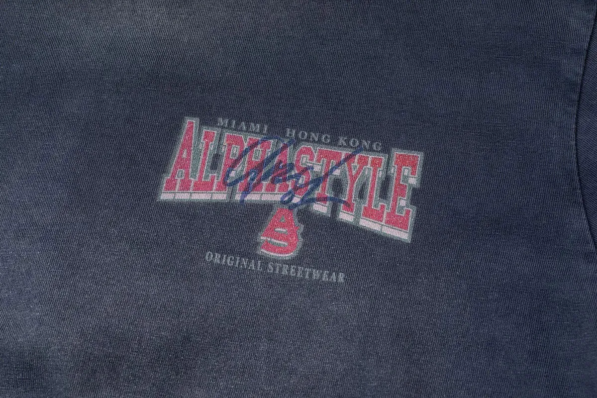 Tule Printed Pigment Dye Tee sold by AlphaStyle product image thumbnail 5