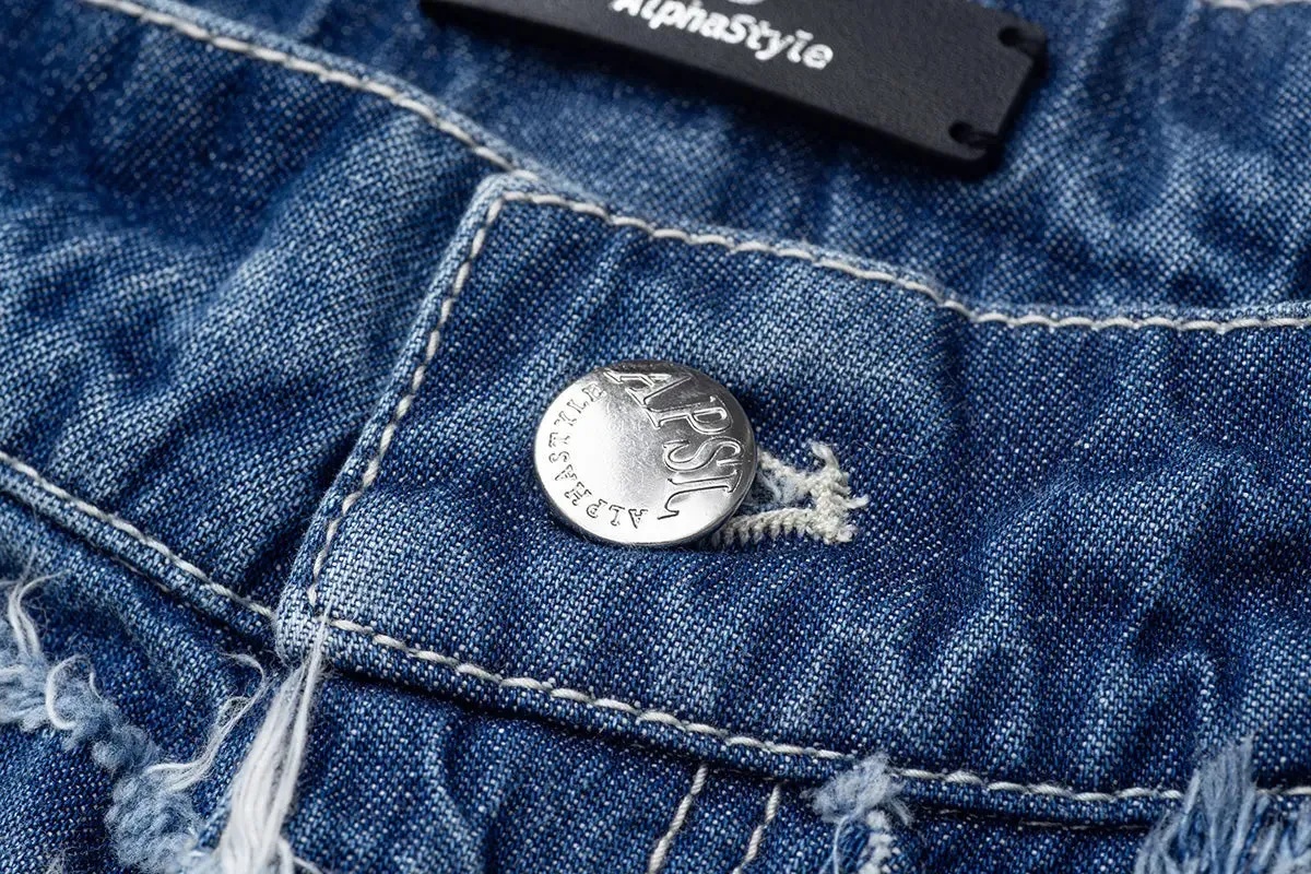 Alida Burnout Jeans sold by AlphaStyle product image thumbnail 5