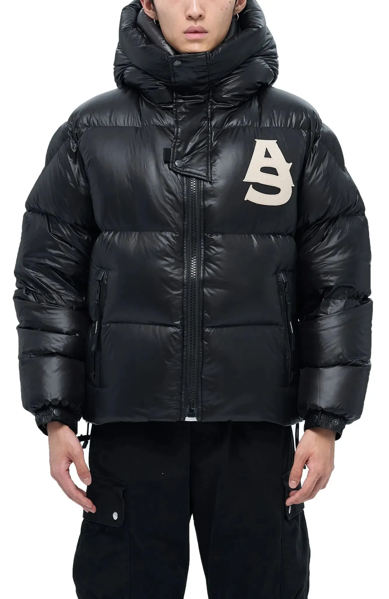 Kudu Double Hood Down Jacket sold by AlphaStyle product image thumbnail 3