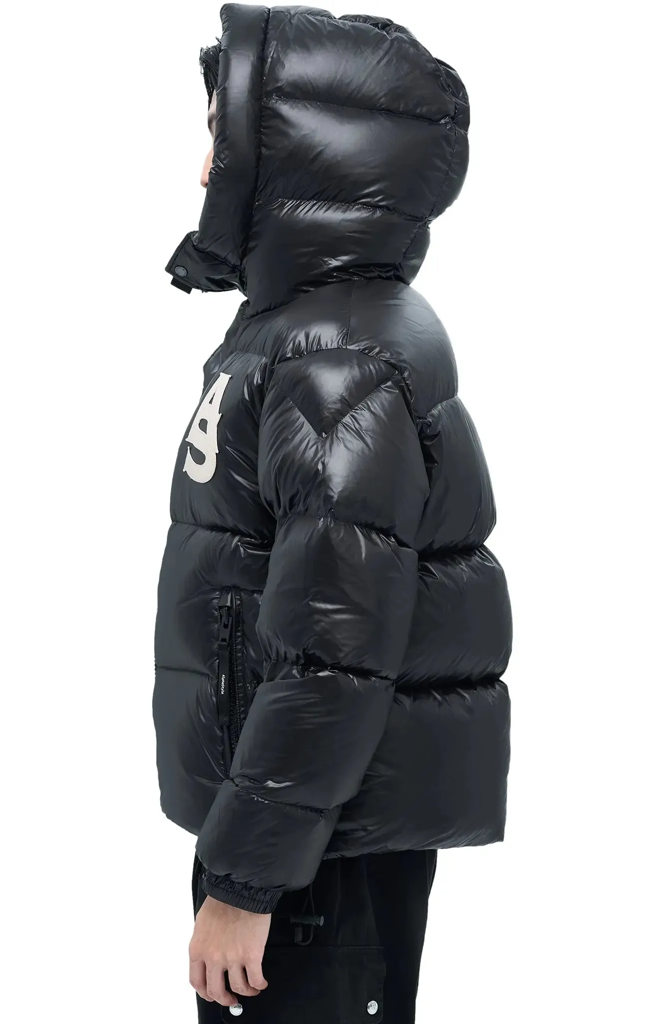 Kudu Double Hood Down Jacket sold by AlphaStyle product image thumbnail 4