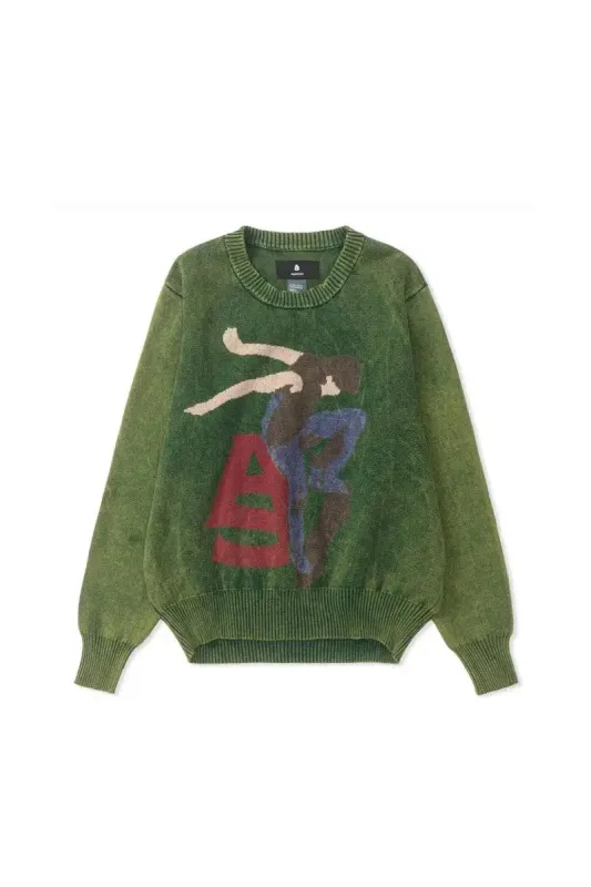 Elkhead Knitted Sweater sold by AlphaStyle