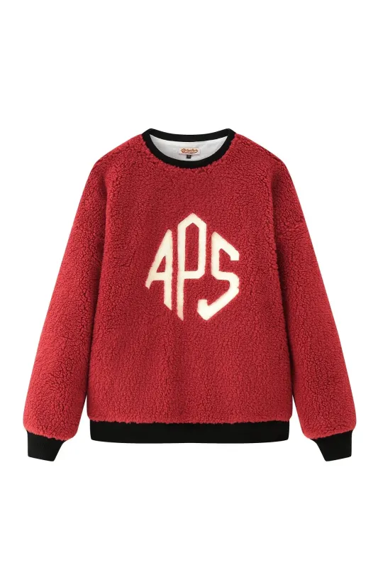 Takahe Vegan Sherpa Crewneck Top sold by AlphaStyle