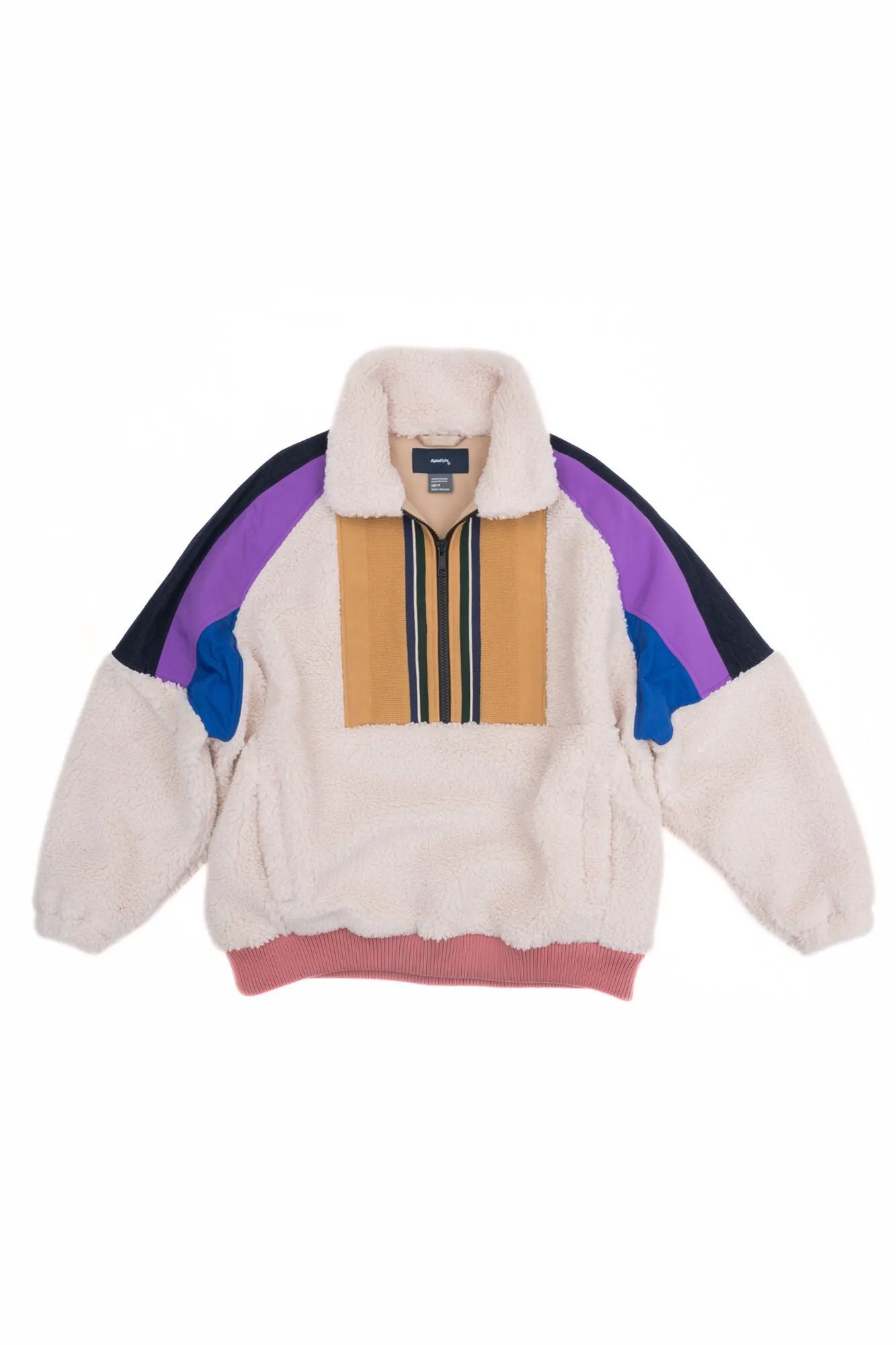 Lerna Vegan Sherpa Pullover sold by AlphaStyle product image thumbnail 5