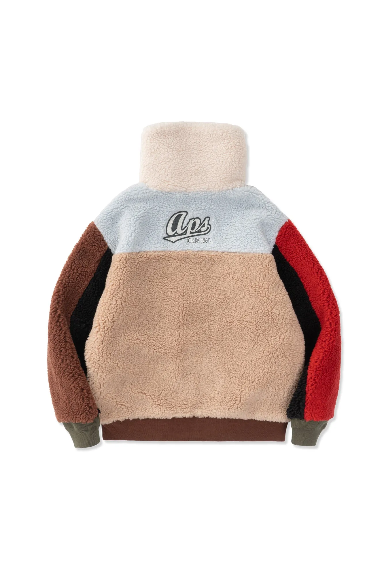 Trish Vegan Sherpa Bomber Jacket sold by AlphaStyle product image thumbnail 4