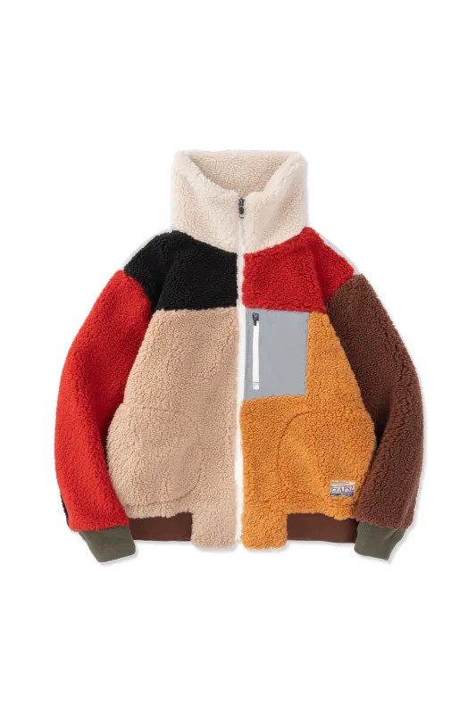 Trish Vegan Sherpa Bomber Jacket sold by AlphaStyle