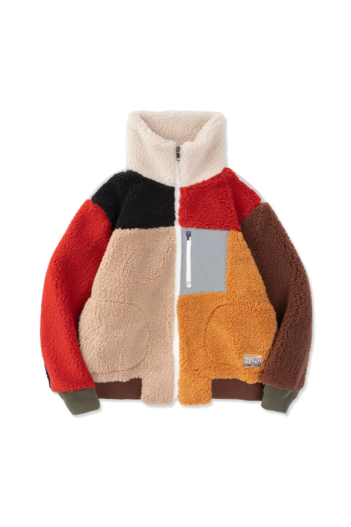 Trish Vegan Sherpa Bomber Jacket sold by AlphaStyle