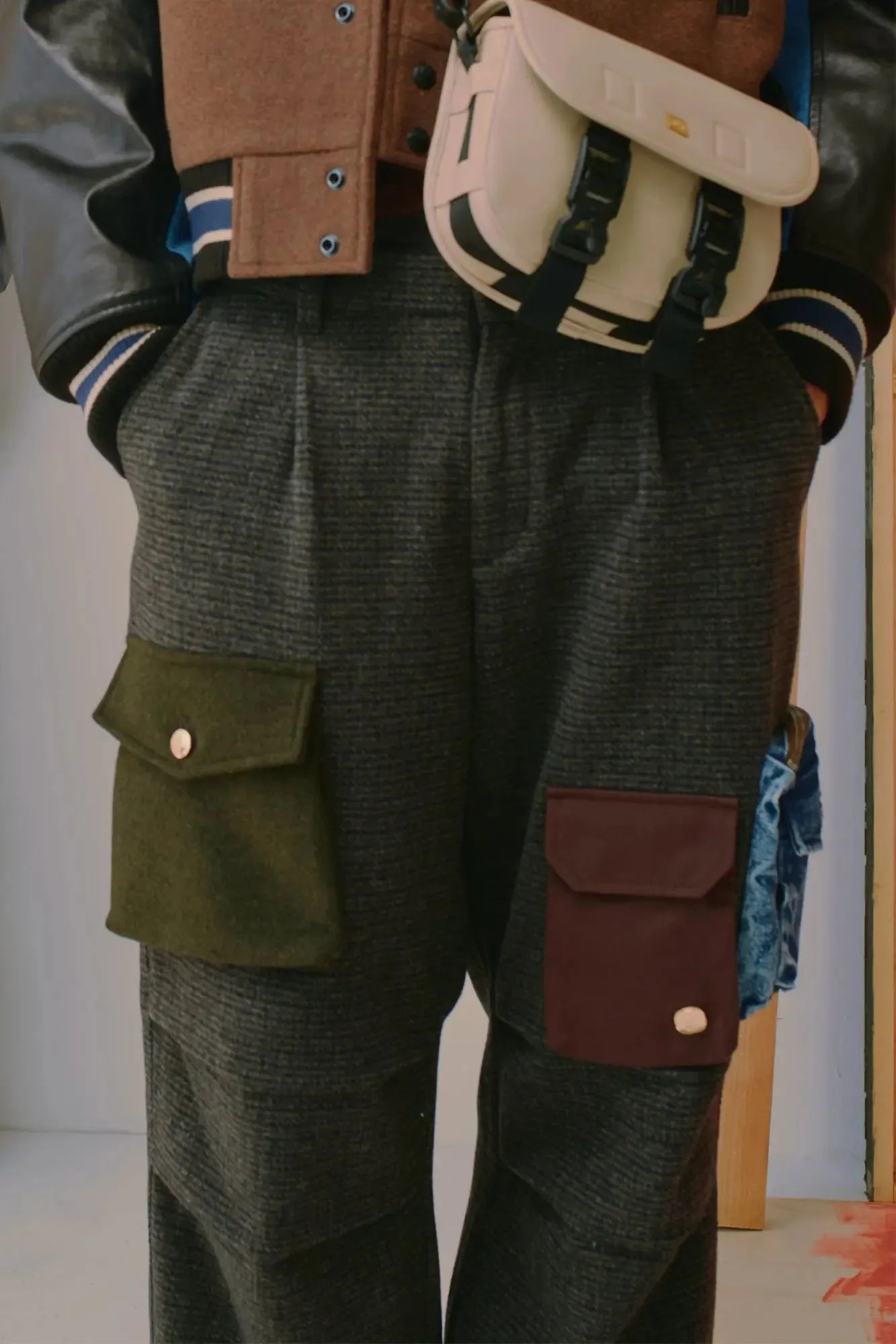 Amsden Tweed Trouser sold by AlphaStyle product image thumbnail 2