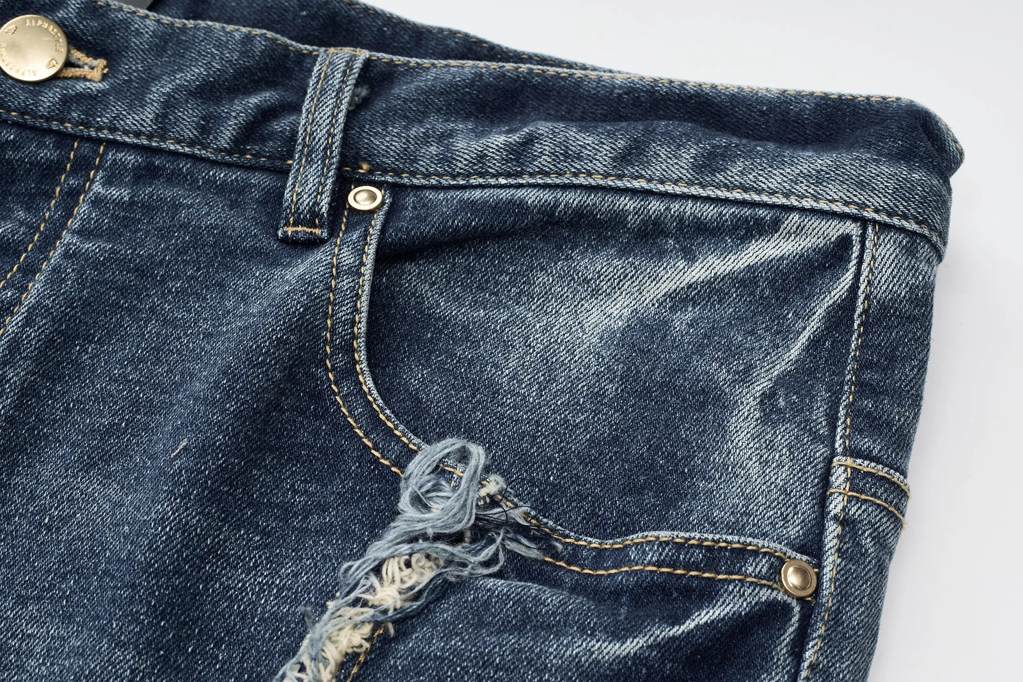 Adelle Flared Jeans sold by AlphaStyle product image thumbnail 4