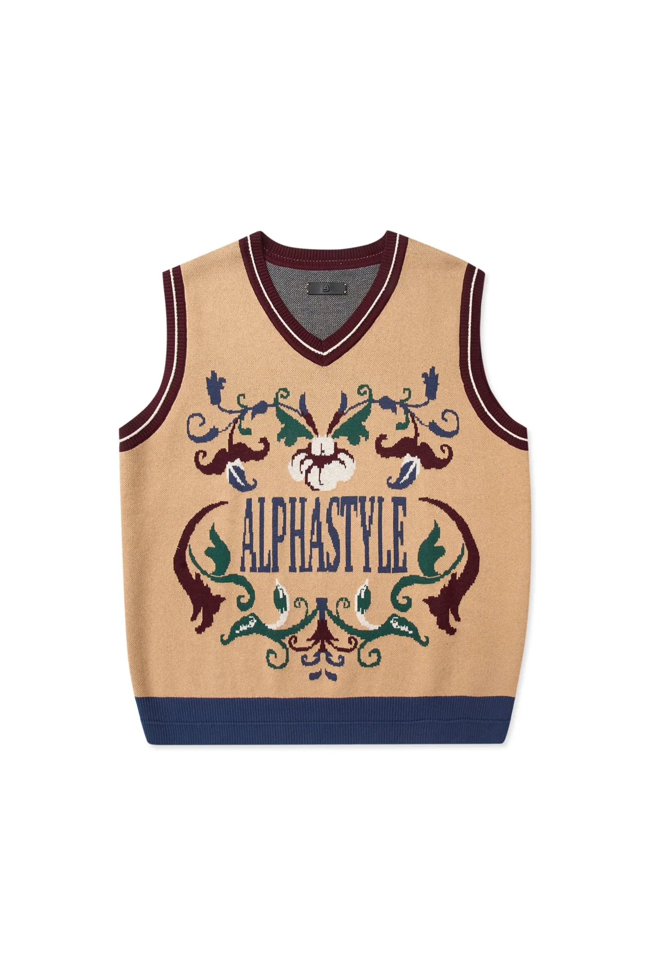 Morel Knit Vest sold by AlphaStyle