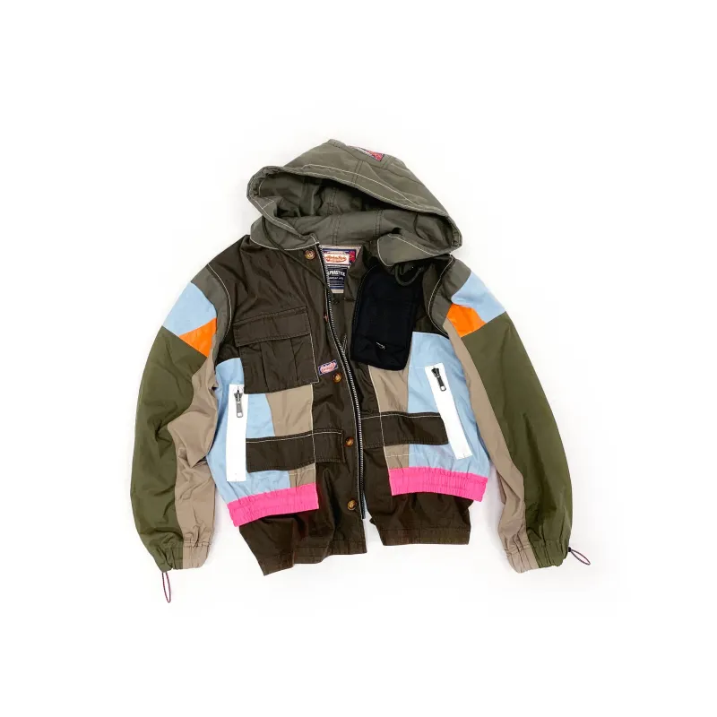 Tyler Upcycle Hooded Jacket made by AlphaStyle