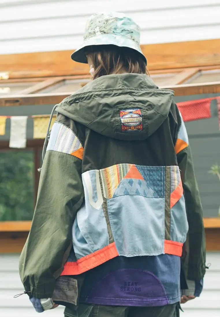 Tyler Upcycle Hooded Jacket sold by AlphaStyle product image thumbnail 3