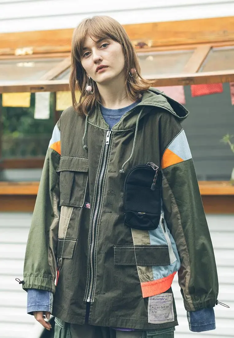 Tyler Upcycle Hooded Jacket sold by AlphaStyle product image thumbnail 2