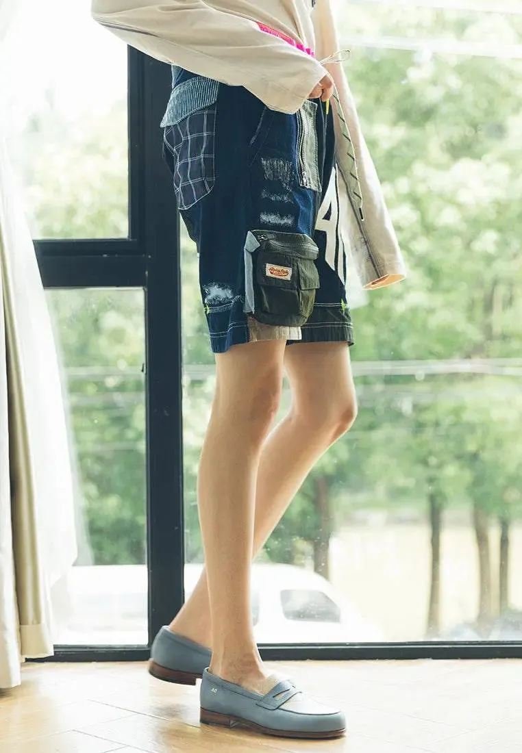 Ray Upcycle Denim Shorts sold by AlphaStyle product image thumbnail 5