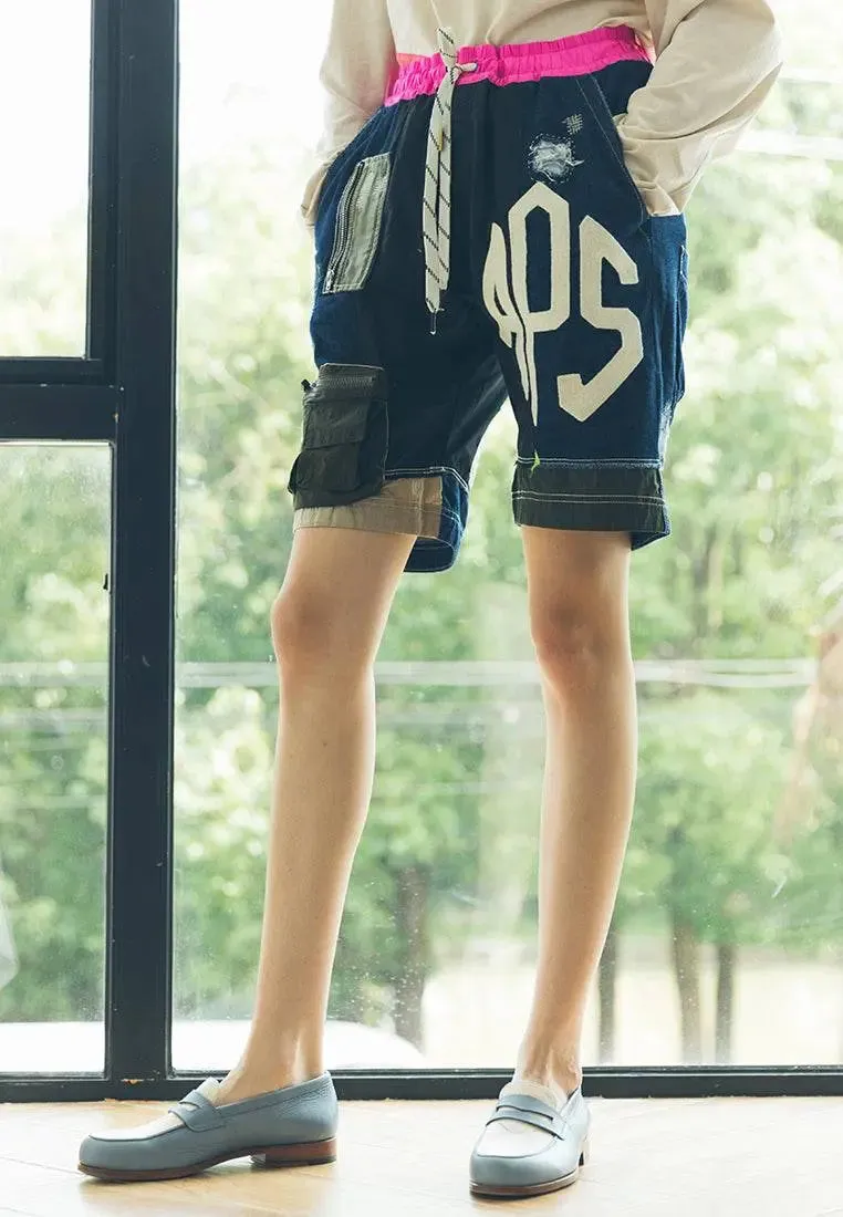 Ray Upcycle Denim Shorts sold by AlphaStyle product image thumbnail 4