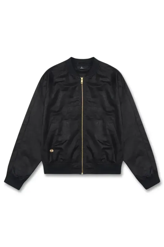 Vigo Cropped Bomber Jacket made by AlphaStyle