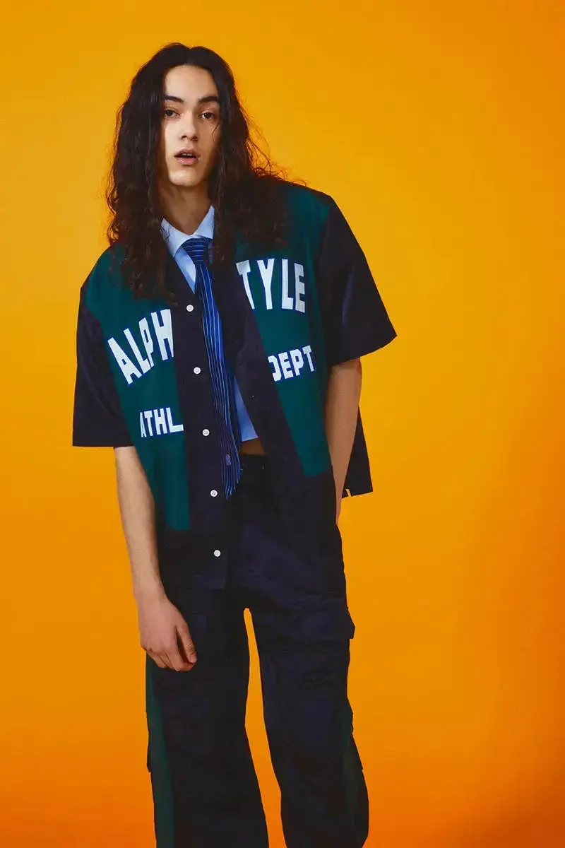 Macon Bowling Shirt sold by AlphaStyle product image thumbnail 2