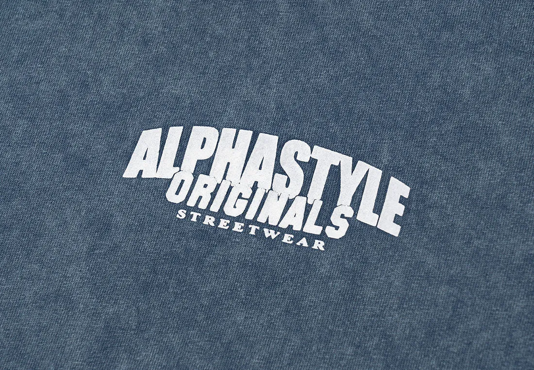 Riley Snow Wash Tee 2.0 sold by AlphaStyle product image thumbnail 5