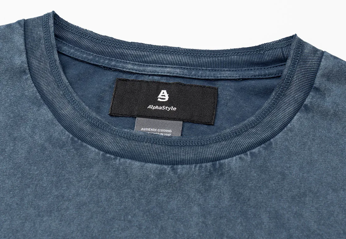 Riley Snow Wash Tee 2.0 sold by AlphaStyle product image thumbnail 4