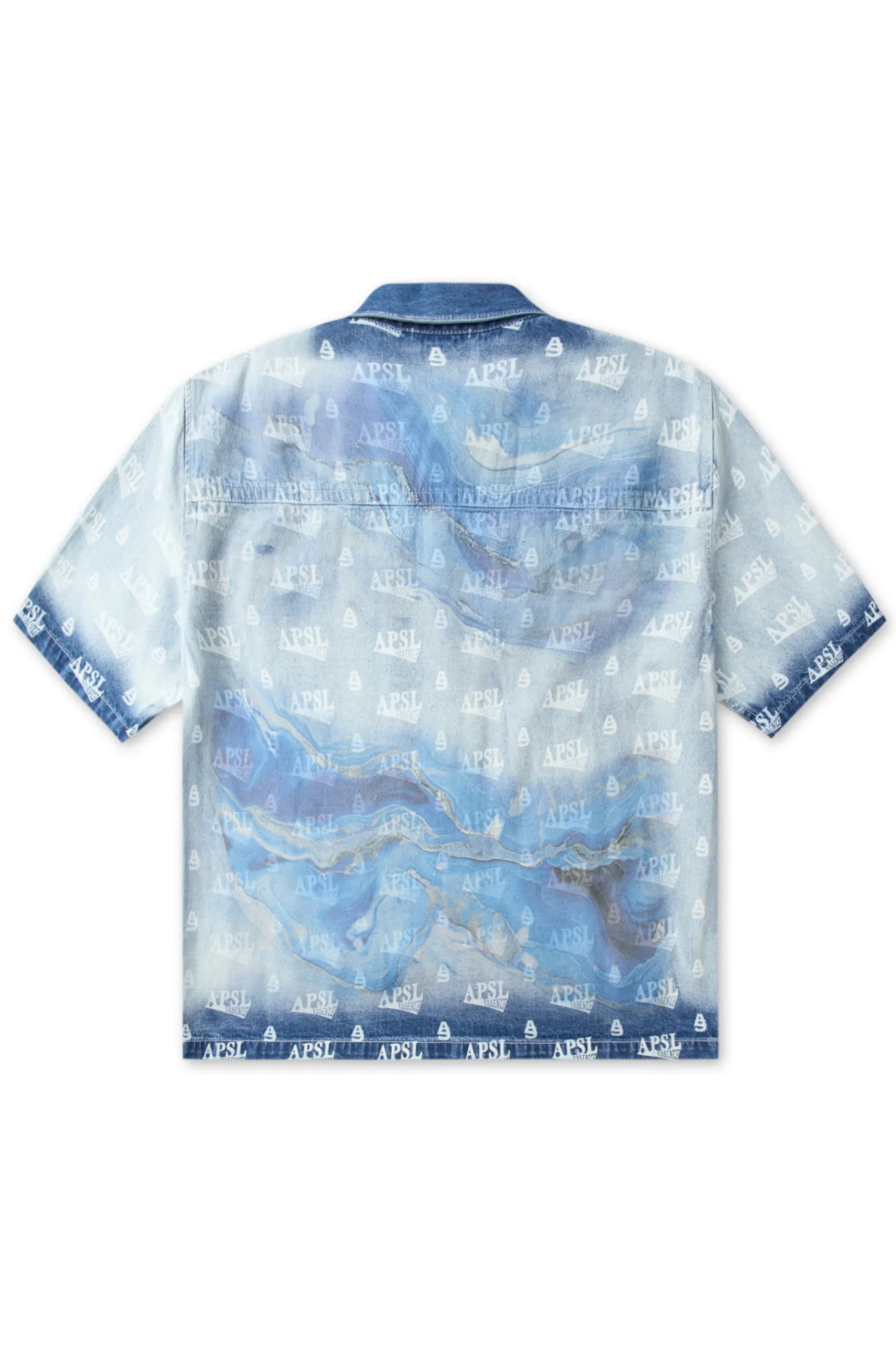 Huron Bleached Denim Shirt sold by AlphaStyle product image thumbnail 2