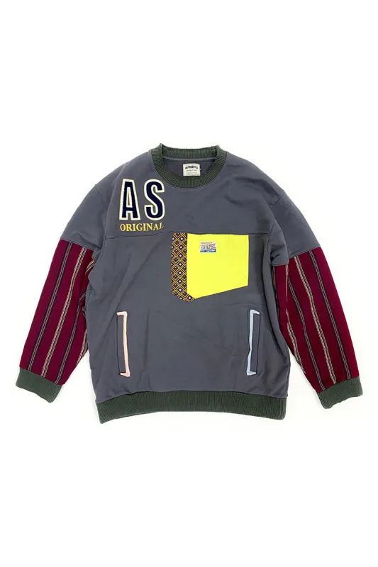 Felix Patchwork Sweatshirt made by AlphaStyle