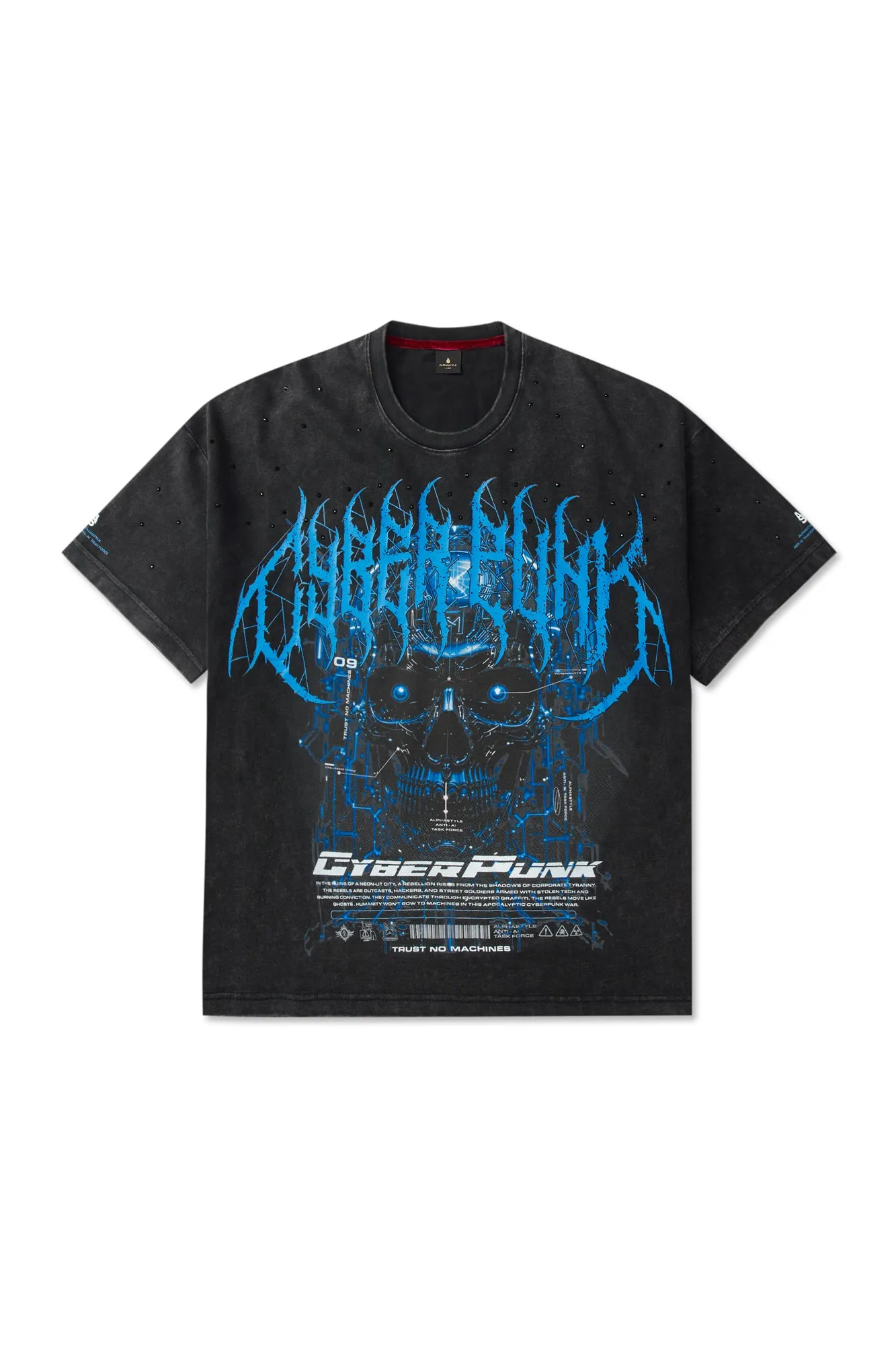 Cyber Punk Tee sold by AlphaStyle