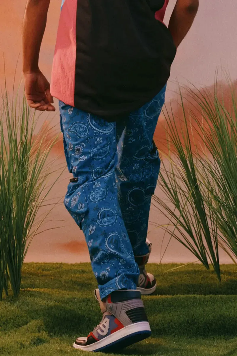 Sam Printed Cargo Zip Joggers sold by AlphaStyle product image thumbnail 3