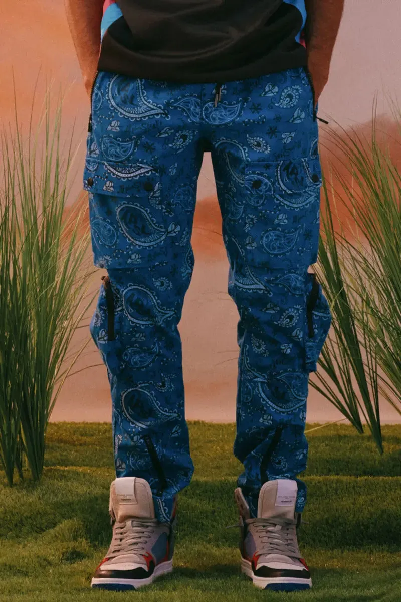 Sam Printed Cargo Zip Joggers sold by AlphaStyle product image thumbnail 2