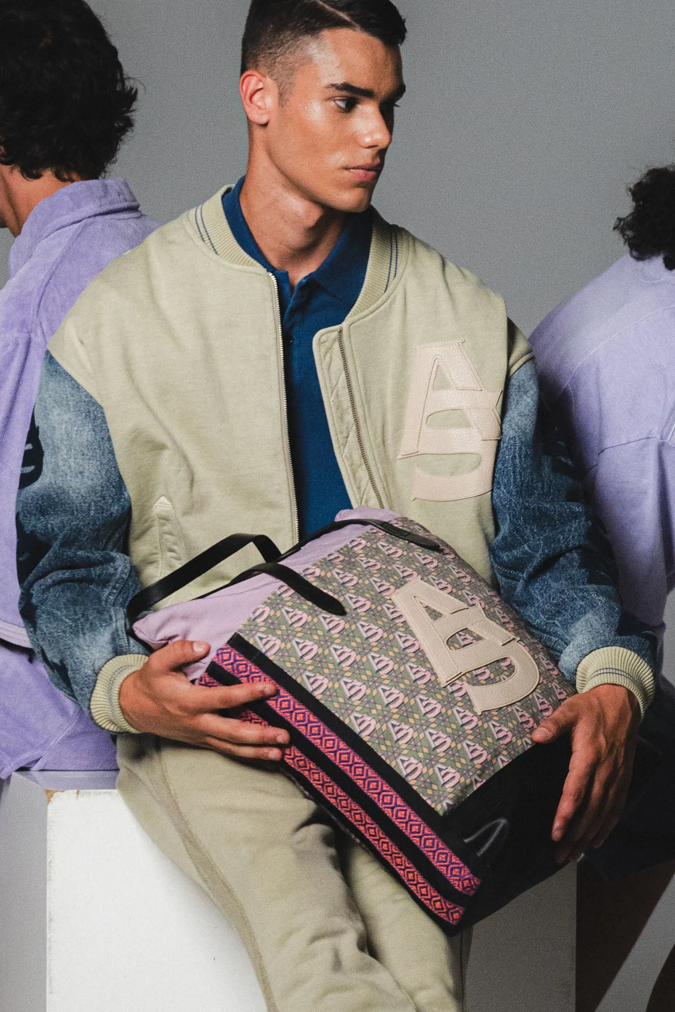 Louis Tote Bag sold by AlphaStyle product image thumbnail 2