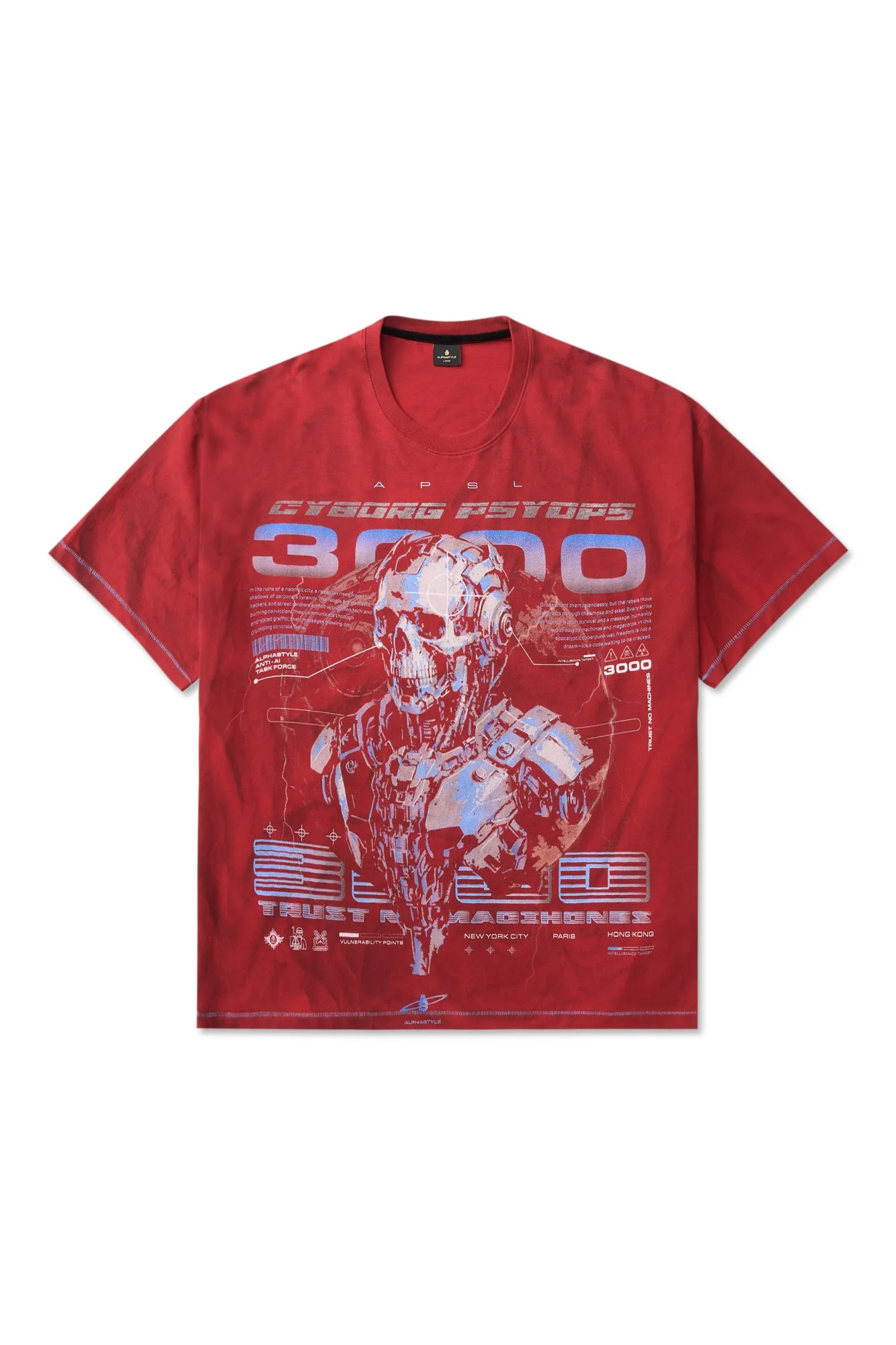 Cyberbot Tee sold by AlphaStyle product image thumbnail 2