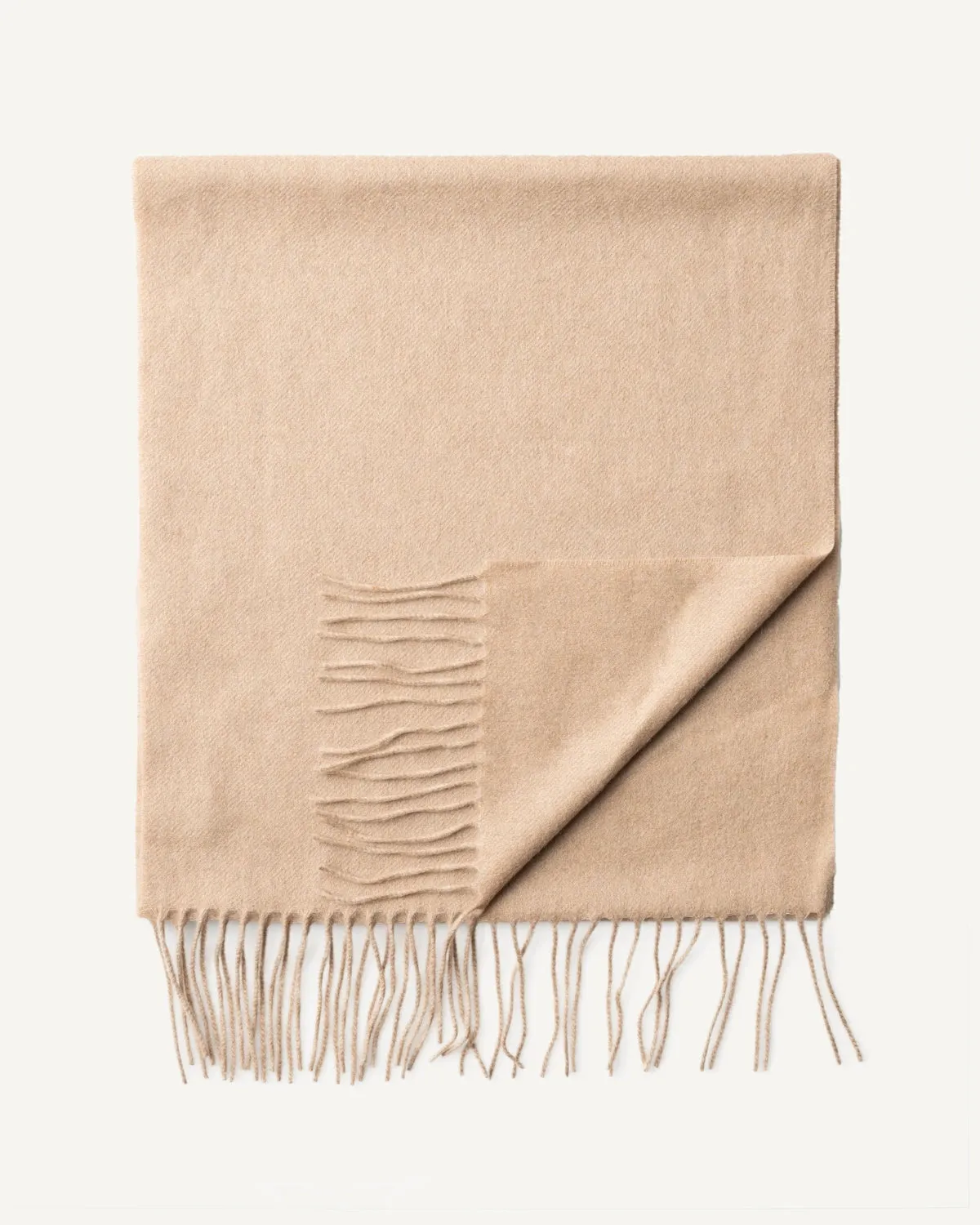 Cashmere Scarf Camel sold by Carissimi