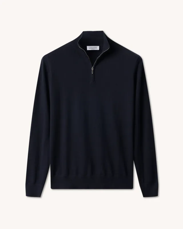 Half-Zip Navy - The Signature Collection sold by Carissimi