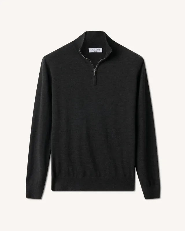 Half-Zip Grey - The Signature Collection made by Carissimi