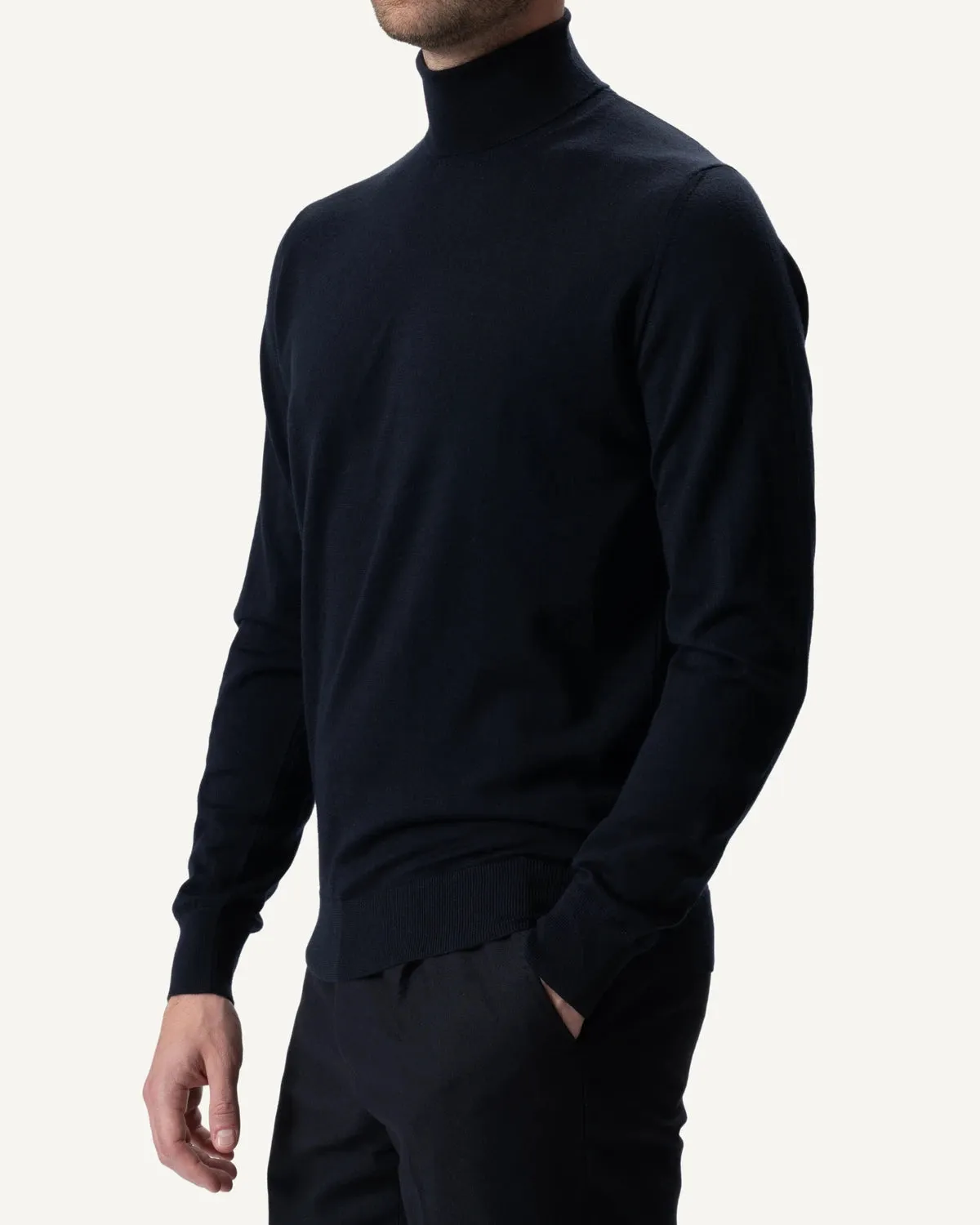 Turtleneck Navy - The Signature Collection sold by Carissimi product image thumbnail 4