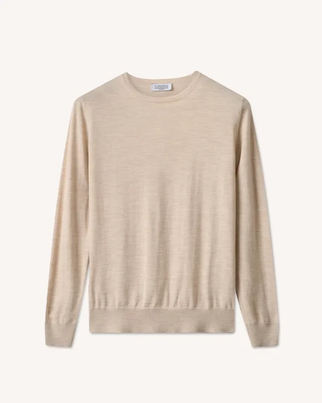Crewneck Beige - The Signature Collection made by Carissimi