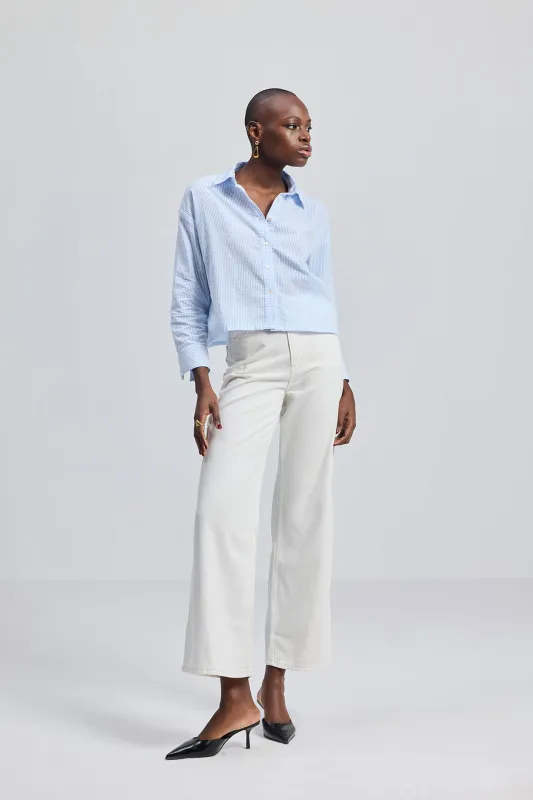 Crop it like its Hot Shirt in Stripes sold by Reistor