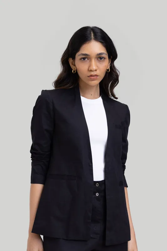 Summer Heat Blazer in Black sold by Reistor