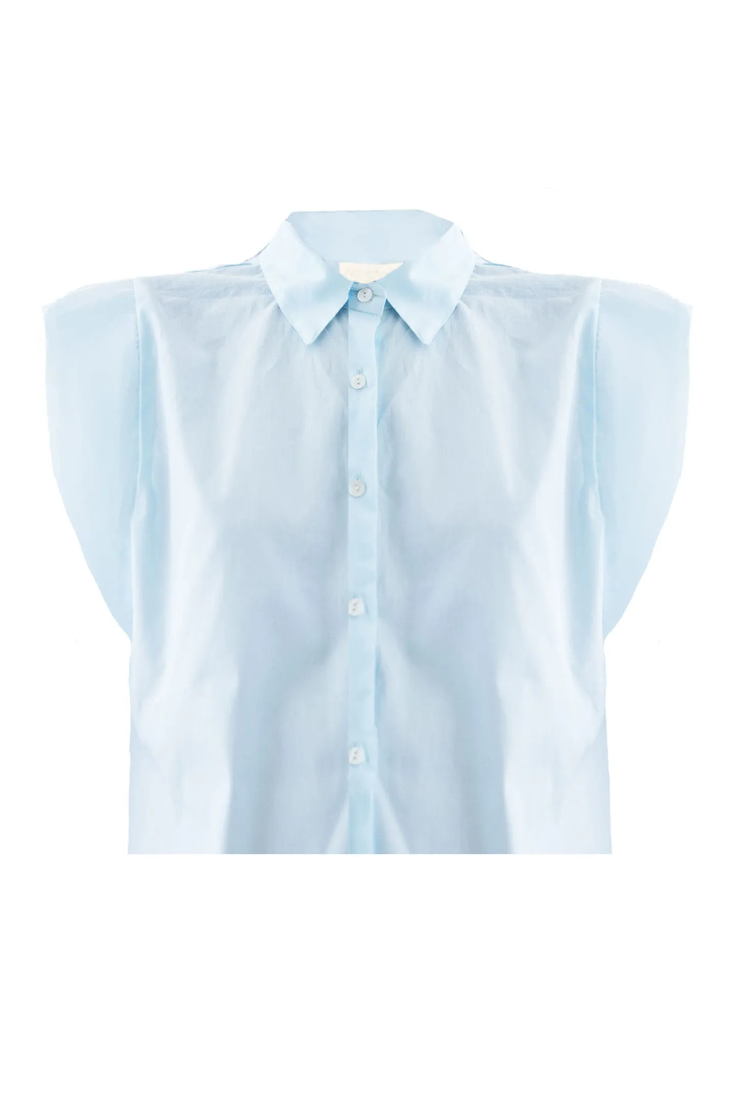 The Perfect Summer Button Down in Blue sold by Reistor product image thumbnail 5
