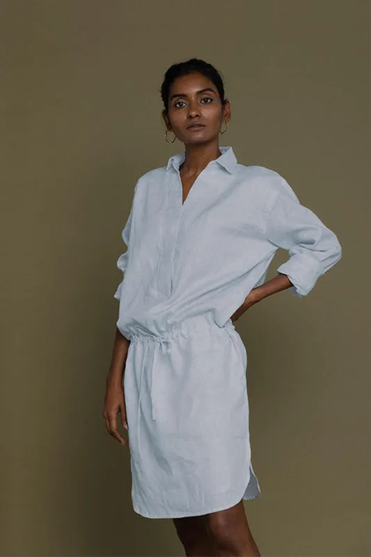 Meet me by the Cliff Dress in Blue sold by Reistor