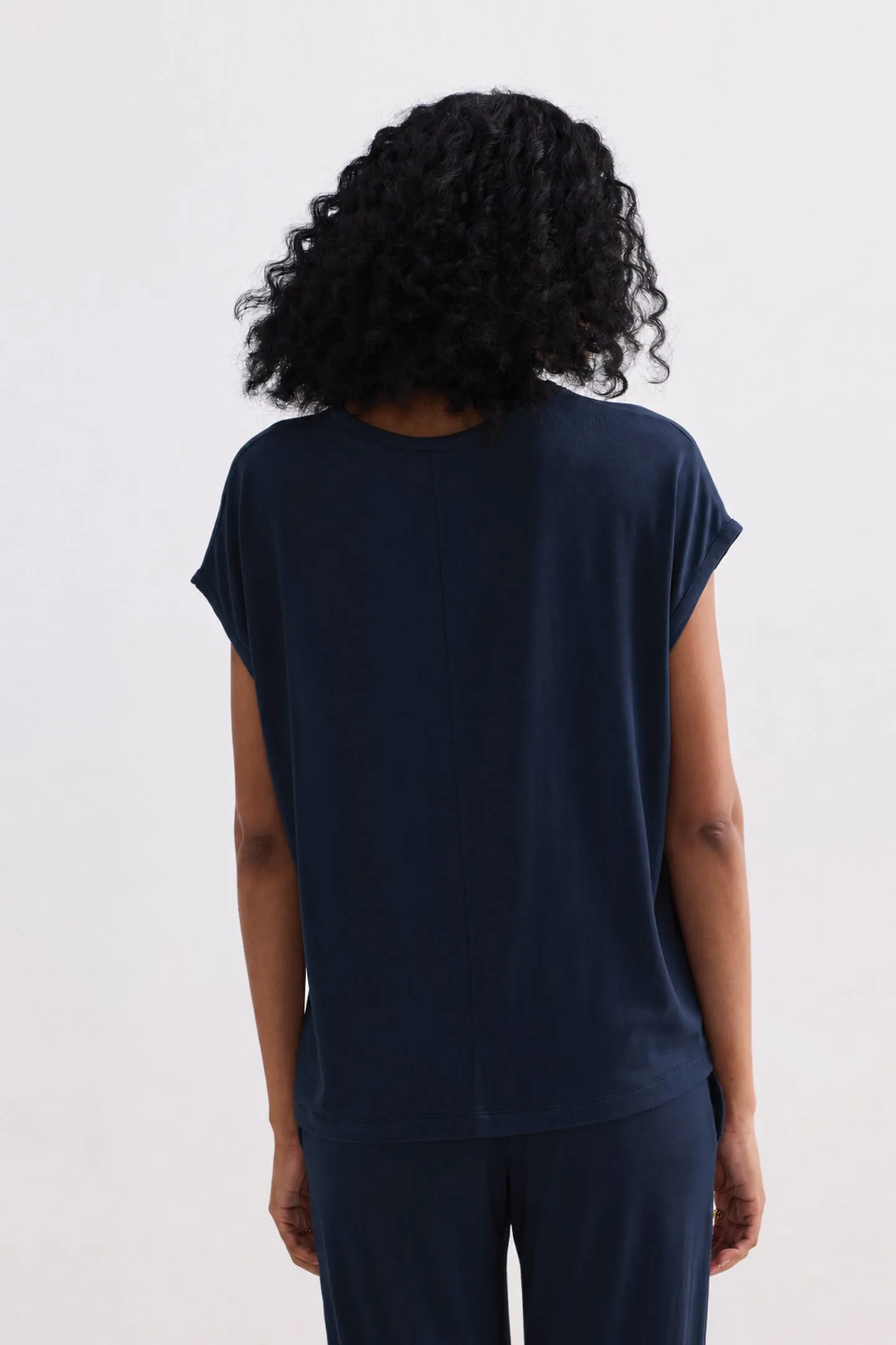 Relaxed Tee in Navy sold by Reistor product image thumbnail 2