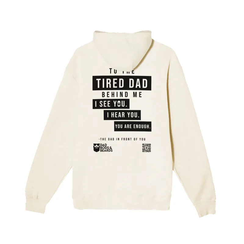 Tired Dad Hoodie sold by Merchlabs