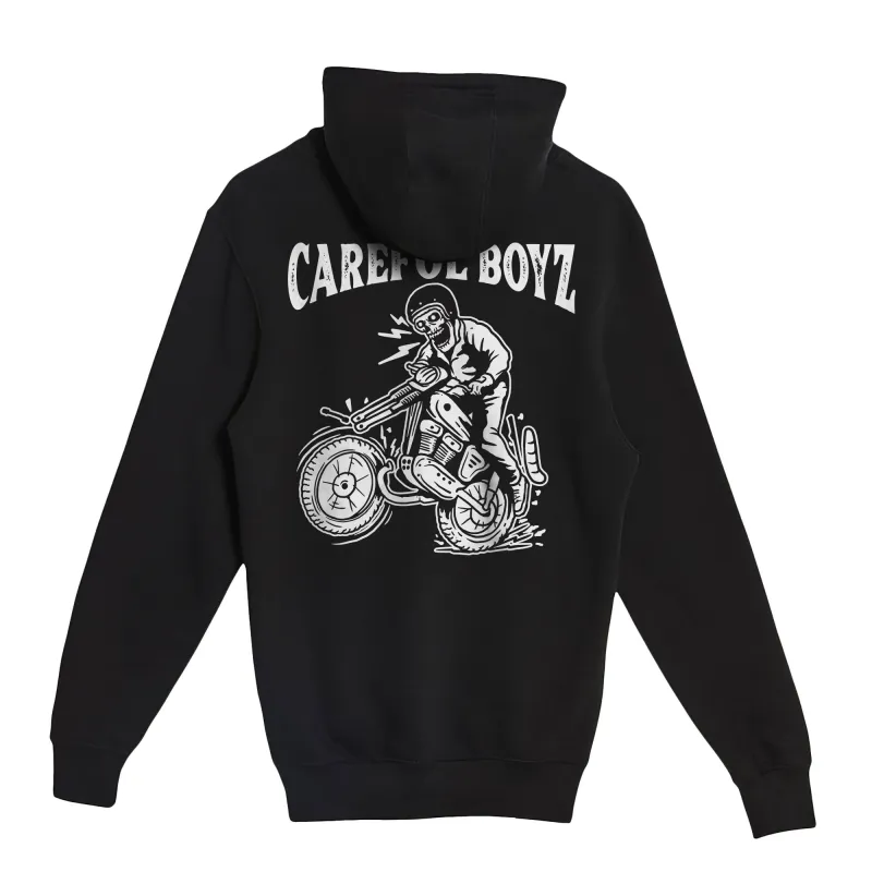 Careful Boyz Moto Hoodie sold by Merchlabs