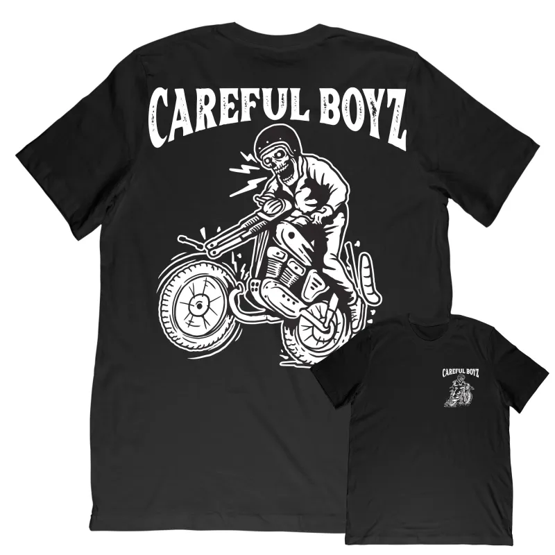 Careful Boyz Moto Tee sold by Merchlabs