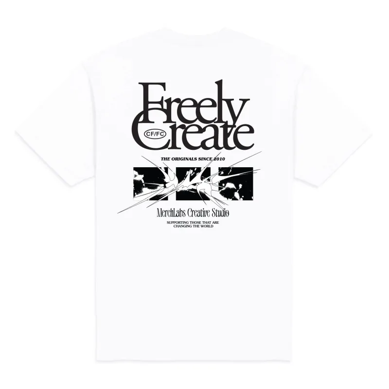 Freely Create Heavyweight Tee sold by Merchlabs