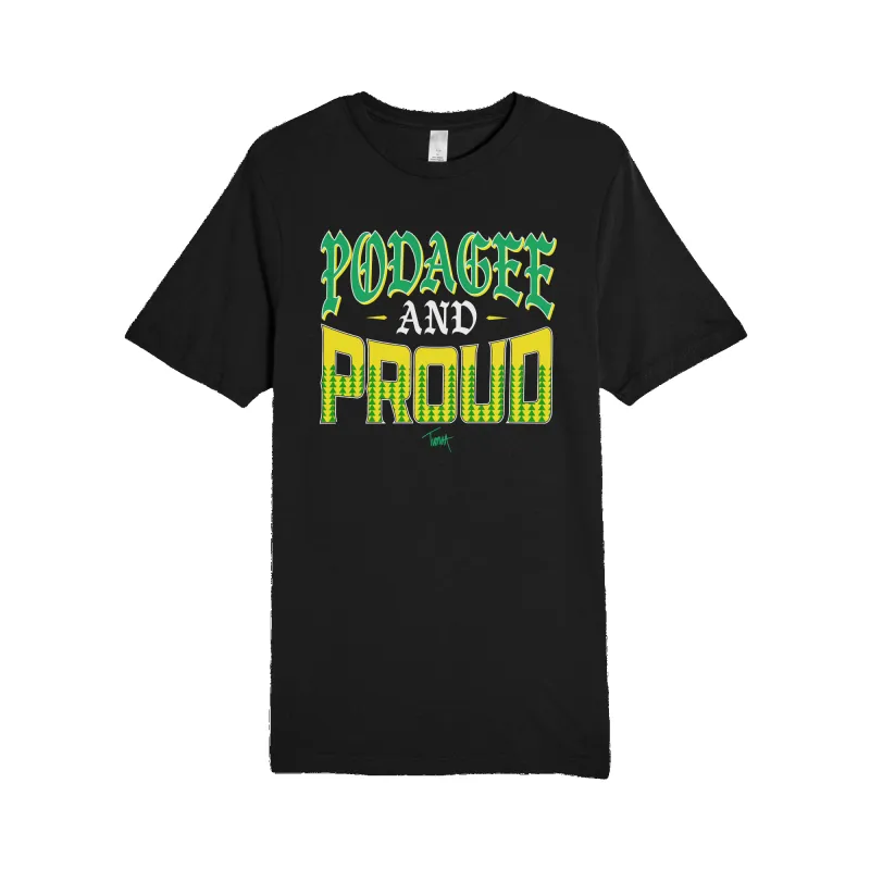 Podagee and Proud Midweight Tee sold by Merchlabs