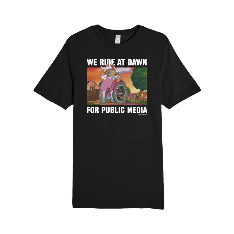 We Ride At Dawn Tee made by Merchlabs