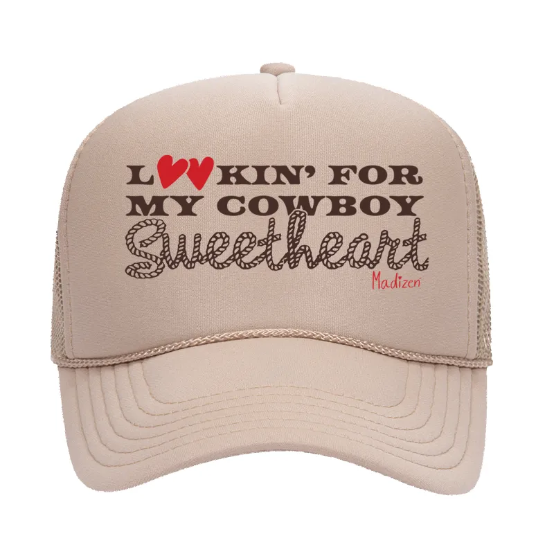Cowboy Sweetheart Foam Trucker Snapback sold by Merchlabs
